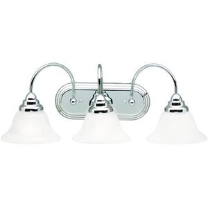 KK5993CH Telford 3 Bulb Bathroom Lighting - Chrome KK5993CH Telford 3 Bulb Bathroom Lighting - Chrome