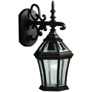 KK9789BK Townhouse Entrance Outdoor Wall Light - Black KK9789BK Townhouse Entrance Outdoor Wall Light - Black