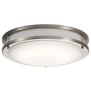 KK10769NILED Avon Flush Mount Ceiling Light - Brushed Nickel KK10769NILED Avon Flush Mount Ceiling Light - Brushed Nickel