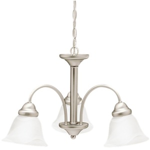 KK3293NIA Wynberg Mini Chandelier - Brushed Nickel / Alabaster KK3293NIA Wynberg Mini Chandelier - Brushed Nickel / Alabaster