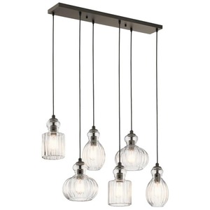 KK43950OZ Riviera Linear Pendant Pendant Light - Olde Bronze KK43950OZ Riviera Linear Pendant Pendant Light - Olde Bronze