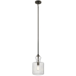 KK43954OZ Riviera Mini-Pendant Pendant Light - Olde Bronze KK43954OZ Riviera Mini-Pendant Pendant Light - Olde Bronze