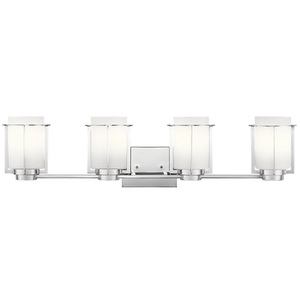 KK45949CH Chagrin 4 or More Bulb Bathroom Lighting - Chrome KK45949CH Chagrin 4 or More Bulb Bathroom Lighting - Chrome