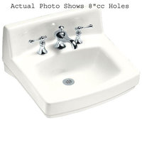 Wall Hung Bathroom Sink 20-3/4 x 18-1/4 x 12-7/8