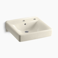 Wall Hung Bathroom Sink 20'' x 18'' x 7'' Wall Hung Bathroom Sink 20'' x 18'' x 7''