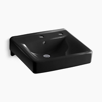 Wall Hung Bathroom Sink 20'' x 18'' x 7'' Wall Hung Bathroom Sink 20'' x 18'' x 7''