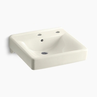 Wall Hung Bathroom Sink 20'' x 18'' x 7'' Wall Hung Bathroom Sink 20'' x 18'' x 7''