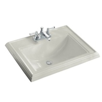 Self-Rimming Bathroom Sink 22-3/4 x 18 x 8-3/4 Self-Rimming Bathroom Sink 22-3/4 x 18 x 8-3/4