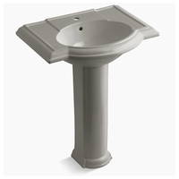 Pedestal Bathroom Sink 33-1/2'' x 27-1/2'' x 19-7/8'' Pedestal Bathroom Sink 33-1/2'' x 27-1/2'' x 19-7/8''