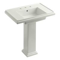 Pedestal Bathroom Sink 30 x 19-1/2 x 34-5/8 Pedestal Bathroom Sink 30 x 19-1/2 x 34-5/8
