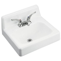 Wall Hung Bathroom Sink 20 x 18 x 13-1/2