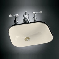Undermount Bathroom Sink 20 x 18 x 8-9/16 Undermount Bathroom Sink 20 x 18 x 8-9/16