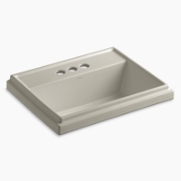 Self-Rimming Bathroom Sink 21-13/16 x 16-9/16 x 8-1/16 Self-Rimming Bathroom Sink 21-13/16 x 16-9/16 x 8-1/16