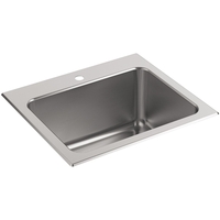 Single Bowl Sinks 25'' x 22'' x 11-9/16'' Single Bowl Sinks 25'' x 22'' x 11-9/16''