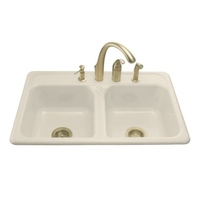 Double Bowl Kitchen Sink 33'' x 22'' x 8-1/2'' Double Bowl Kitchen Sink 33'' x 22'' x 8-1/2''