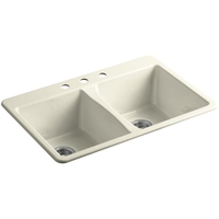 Double Bowl Kitchen Sink 33'' x 22'' x 9-5/8'' Double Bowl Kitchen Sink 33'' x 22'' x 9-5/8''