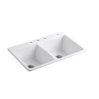 Double Bowl Kitchen Sink 33'' x 22'' x 9-5/8'' Double Bowl Kitchen Sink 33'' x 22'' x 9-5/8''