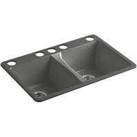 Double Bowl Kitchen Sink 33'' x 22'' x 9-5/8'' Double Bowl Kitchen Sink 33'' x 22'' x 9-5/8''