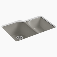 Double Bowl Kitchen Sink 33'' x 22'' x 10-5/8'' Double Bowl Kitchen Sink 33'' x 22'' x 10-5/8''