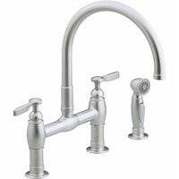 Two Handle Kitchen Faucet 3 Hole Two Handle Kitchen Faucet 3 Hole