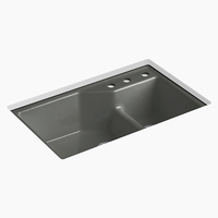 Double Bowl Kitchen Sink 33'' x 21-1/8'' x 9-3/4'' Double Bowl Kitchen Sink 33'' x 21-1/8'' x 9-3/4''