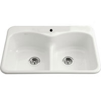 Double Bowl Kitchen Sink 33'' x 22'' x 9-3/4'' Double Bowl Kitchen Sink 33'' x 22'' x 9-3/4''