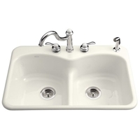Double Bowl Kitchen Sink 33'' x 22'' x 9-3/4'' Double Bowl Kitchen Sink 33'' x 22'' x 9-3/4''
