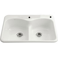 Double Bowl Kitchen Sink 33'' x 22'' x 9-3/4'' Double Bowl Kitchen Sink 33'' x 22'' x 9-3/4''