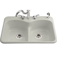 Double Bowl Kitchen Sink 33'' x 22'' x 9-3/4'' Double Bowl Kitchen Sink 33'' x 22'' x 9-3/4''