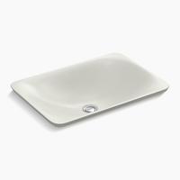 Vessel Style Bathroom Sink 21-1/8'' x 14-9/16'' x 6-1/8'' Vessel Style Bathroom Sink 21-1/8'' x 14-9/16'' x 6-1/8''