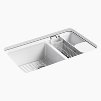 Double Bowl Kitchen Sink 33'' x 22'' x 9-5/8'' Double Bowl Kitchen Sink 33'' x 22'' x 9-5/8''
