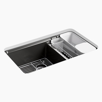 Double Bowl Kitchen Sink 33'' x 22'' x 9-5/8'' Double Bowl Kitchen Sink 33'' x 22'' x 9-5/8''