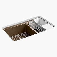 Double Bowl Kitchen Sink 33'' x 22'' x 9-5/8'' Double Bowl Kitchen Sink 33'' x 22'' x 9-5/8''