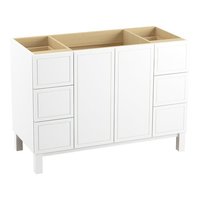 Vanity Base 48'' x 21-7/8'' x 34-1/2'' Vanity Base 48'' x 21-7/8'' x 34-1/2''