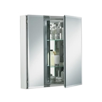 Swing Door Medicine Cabinet 25 x 26 x 5