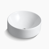 Vessel Style Bathroom Sink 16-1/2 x 5-5/16 Vessel Style Bathroom Sink 16-1/2 x 5-5/16