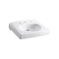 Wall Hung Bathroom Sink 21-15/16 x 19-3/4 x 6