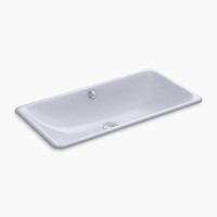 Self-Rimming Bathroom Sink 30'' x 15-5/8'' x 6-11/16'' Self-Rimming Bathroom Sink 30'' x 15-5/8'' x 6-11/16''