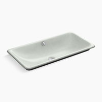 Self-Rimming Bathroom Sink 30'' x 15-5/8'' x 6-11/16 Self-Rimming Bathroom Sink 30'' x 15-5/8'' x 6-11/16