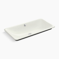 Self-Rimming Bathroom Sink 30'' x 15-5/8'' x 6-11/16 Self-Rimming Bathroom Sink 30'' x 15-5/8'' x 6-11/16