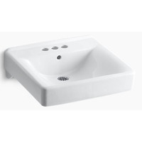 Wall Hung Bathroom Sink 20 x 18 x 7