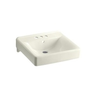 Wall Hung Bathroom Sink 20 x 18 x 7 Wall Hung Bathroom Sink 20 x 18 x 7