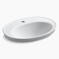 Self-Rimming Bathroom Sink 22-1/8 x 16-1/4 x 8-1/4 Self-Rimming Bathroom Sink 22-1/8 x 16-1/4 x 8-1/4