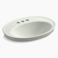 Self-Rimming Bathroom Sink 22-1/8 x 16-1/4 x 8-1/4 Self-Rimming Bathroom Sink 22-1/8 x 16-1/4 x 8-1/4