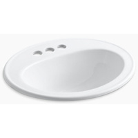 Self-Rimming Bathroom Sink 20-1/4 x 17-1/2 x 8-1/2 Self-Rimming Bathroom Sink 20-1/4 x 17-1/2 x 8-1/2