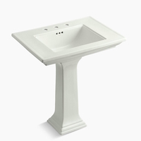 Pedestal Bathroom Sink 30-11/16'' x 22-3/16'' x 34-3/4'' Pedestal Bathroom Sink 30-11/16'' x 22-3/16'' x 34-3/4''
