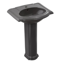 Pedestal Bathroom Sink 24-1/8 x 19-3/4 x 33-1/2 Pedestal Bathroom Sink 24-1/8 x 19-3/4 x 33-1/2