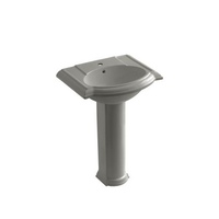 Pedestal Bathroom Sink 24-1/8 x 19-3/4 x 33-1/2 Pedestal Bathroom Sink 24-1/8 x 19-3/4 x 33-1/2