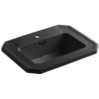 Self-Rimming Bathroom Sink 24 x 19 x 7-7/8 Self-Rimming Bathroom Sink 24 x 19 x 7-7/8