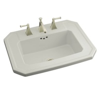 Self-Rimming Bathroom Sink 24 x 19 x 7-7/8 Self-Rimming Bathroom Sink 24 x 19 x 7-7/8
